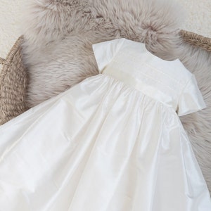 Unisex Christening Gown &#39;Venice&#39; by Adore Baby - Baptism Gown - Unisex Christening Gown - Blessing Gown - Venice Christening Gown