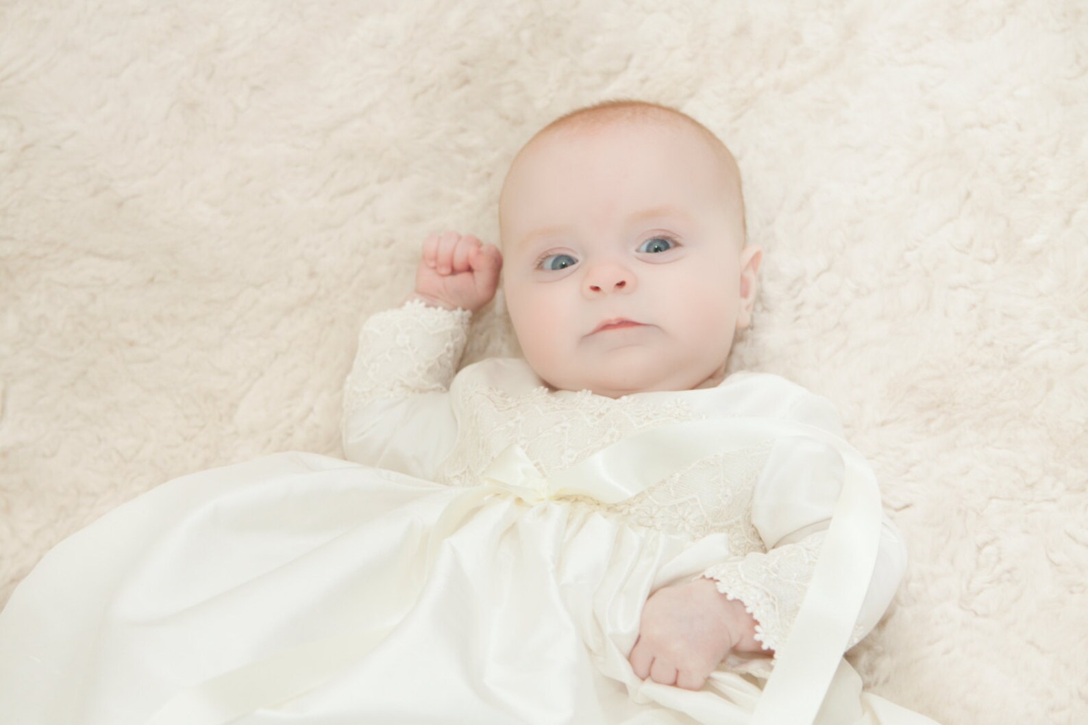 Christening Gown Baptism Gown Christening Dress Long Etsy