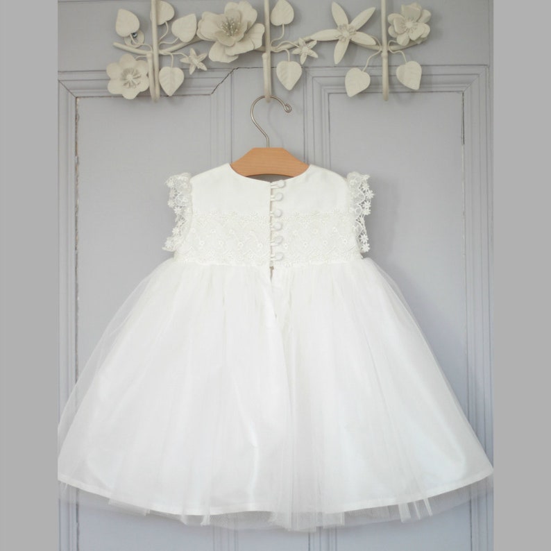 Baptism Dress Christening Dress Lace Baptism Dress Etsy