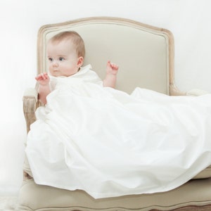 Unisex Christening Gown Luke by Adore Baby/ Baptism Gown/Boys Christening gown/Baptism outfit for boys/Blessing gown/Christening gown •