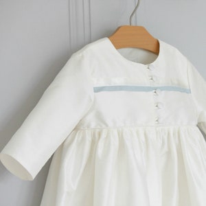 Christening Gown Coat Christening Coat Baptism coat Baptism gown Christening Gown Echo Christening Coat image 1