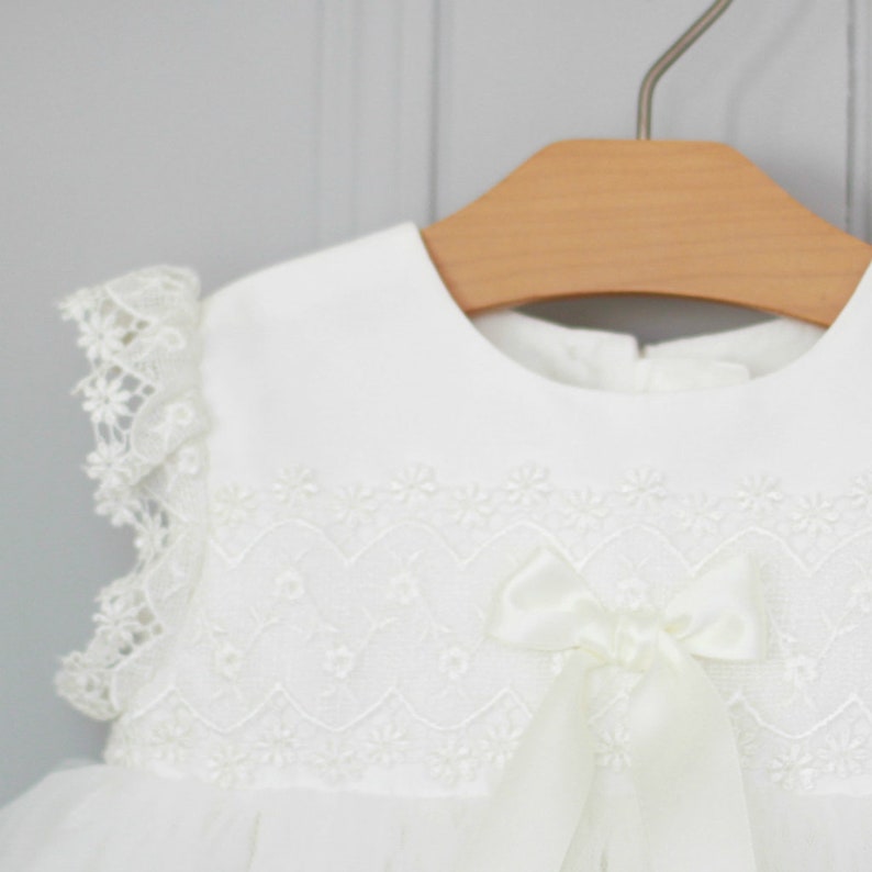 Baptism Dress Christening Dress Lace Baptism Dress Etsy UK