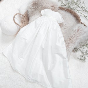 Unisex Christening Gown 'Venice' by Adore Baby Baptism Gown Unisex Christening Gown Blessing Gown Venice Christening Gown image 2