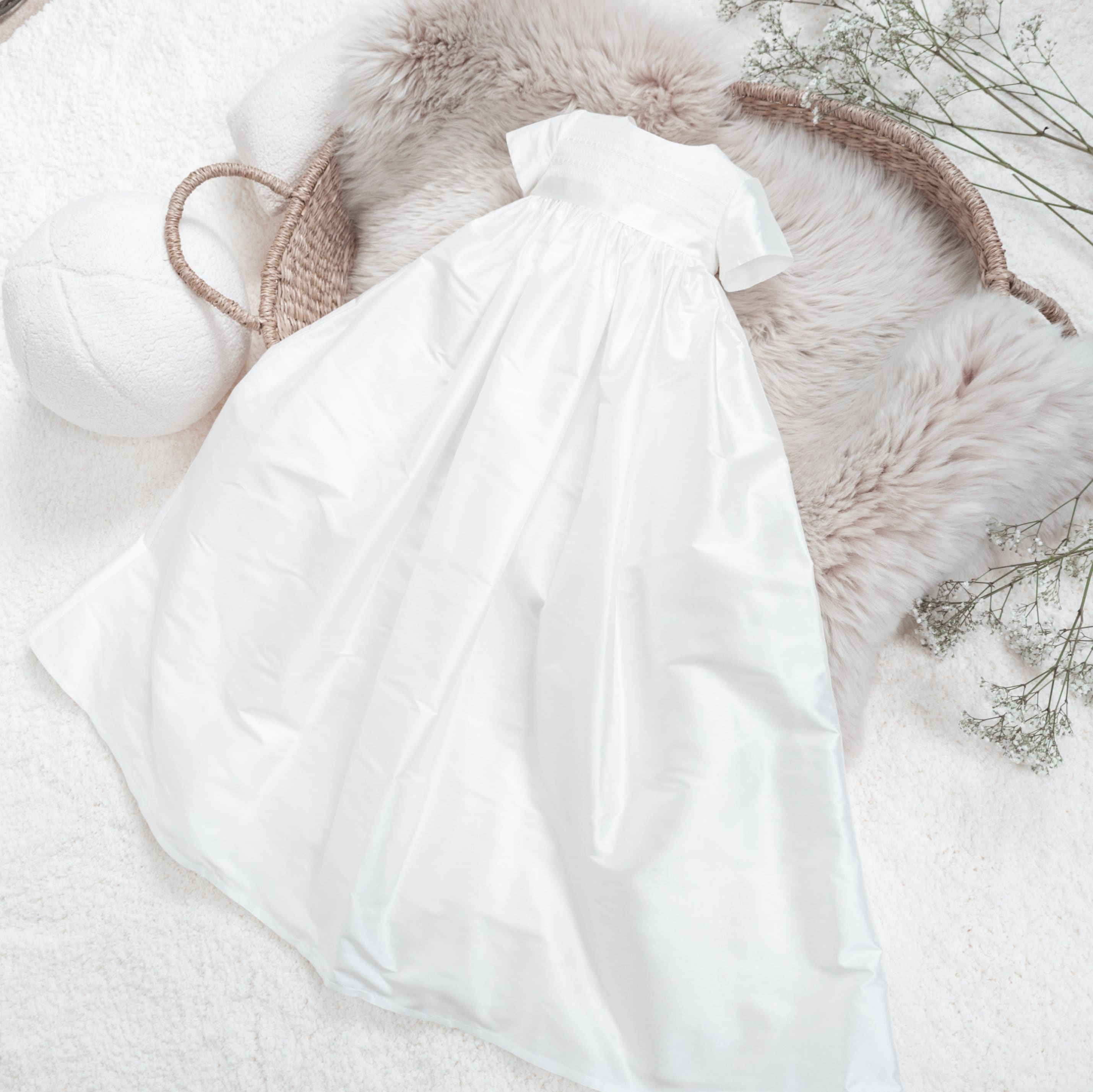 Unisex Baptism Gown With 10 Choices Of Bow, Grace Of Sweden, Pr.la | Fruugo  US