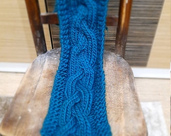 Chunky Knit Scarf Pattern: Easy DIY (Instant Download)