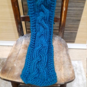 Knitting scarf pattern Knitting pattern Scarf pattern Scarf knit pattern Knit pattern Instant downold Chunky scarf pattern Easy knit scarf