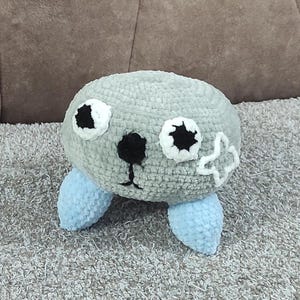 Pebble plush toy Pattern, Dandy&#39;s World Plush, Amigurumi Crochet Pattern,  Dandy&#39;s World pattern, Game Plush, Design by BNMByo