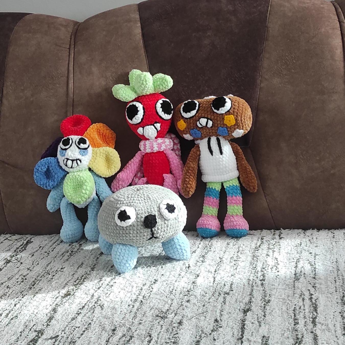 Dandys World Crochet Pattern 4-in-1: Toons Plushies (PDF Pattern) - Etsy