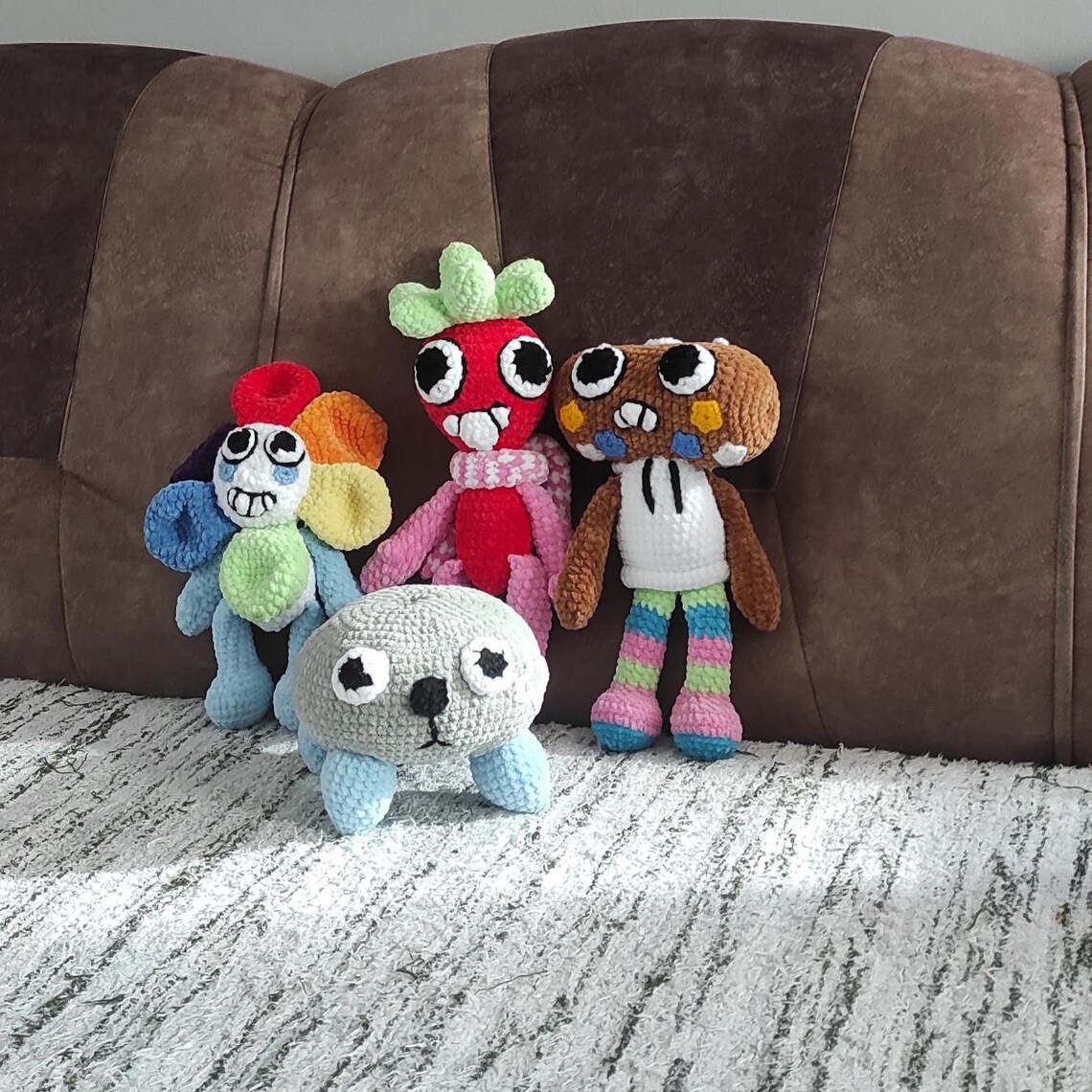 Dandys World Crochet Pattern 4-in-1: Toons Plushies (PDF Pattern) - Etsy