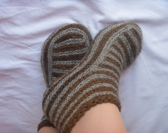 Patroon pantoffel: volwassenen en kinderen (pdf-download)