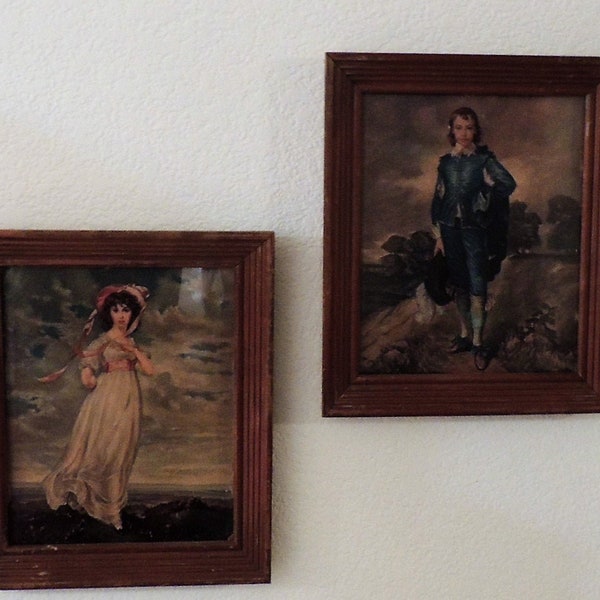 Pinkie and Blue Boy Etsy