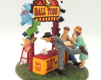 Dept. 56 Carnival Ball Toss Village accessory.