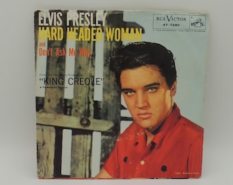 1958 Elvis Presley 45 Vinyl Record.