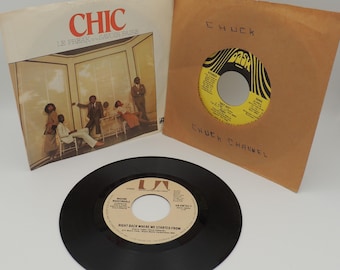 Three 1970's Disco 45 Vinyl Records. One RARE Label.