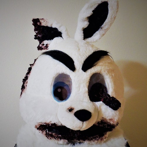 Reduced! Halloween Costume, shops Killer Bunny, Rabbit, Bloody, Big Head Maskimals, Cosplay, Adult Masquerade, Evil.