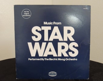 Music From Star Wars by The Electric Moog Orchestra 1977.
