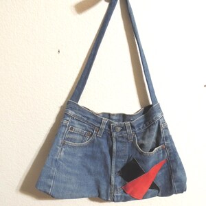 Bolso Levi's Red Tag reutilizado anterior a 1971.