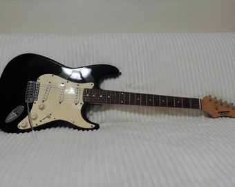 Vintage 1980s Synsonics By Gretch Pro Series Strat Guitar.