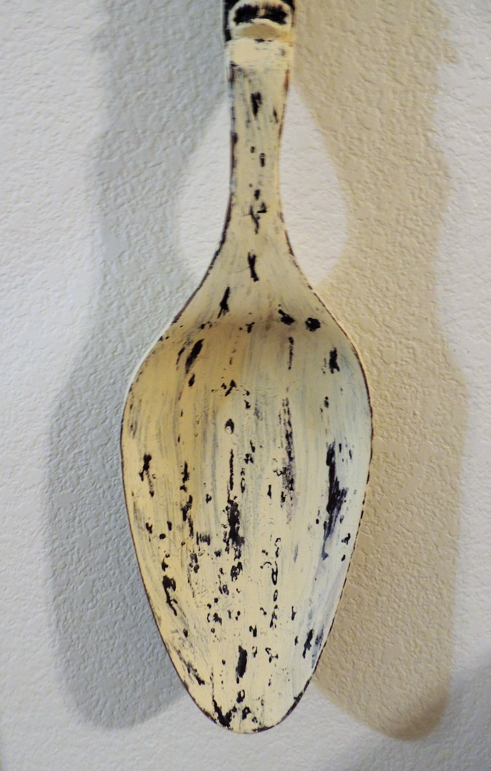 Giant Hawaiian Carved Wood Tiki Fork and Spoon Set Wall Décor Etsy