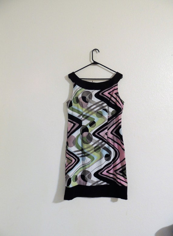 Geometrical Dress, Connected Apparel, Size 14, Sl… - image 3