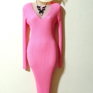 kallan knit dress pink 6 Drawer