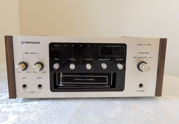 Vintage 1975 Rare Pioneer 8 Track Recorder H-R99. - Etsy