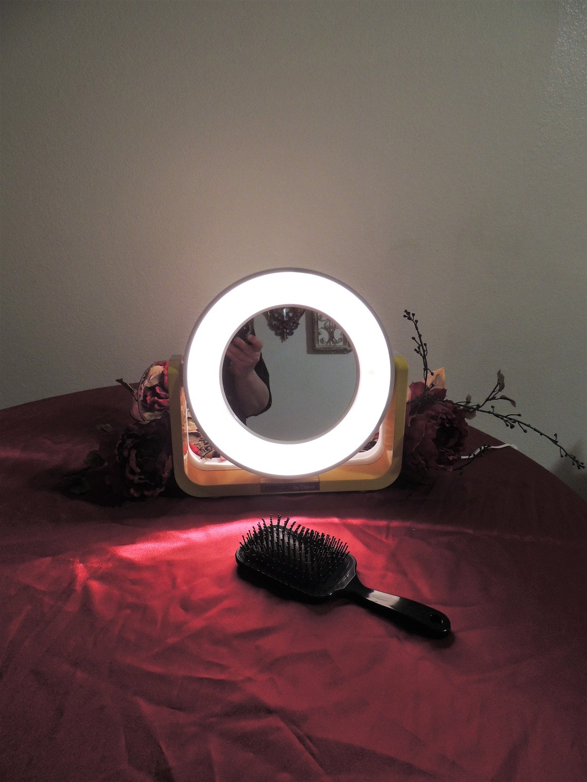 Vintage 1976 Clairol Light up Mirror Make up Mirror for Etsy