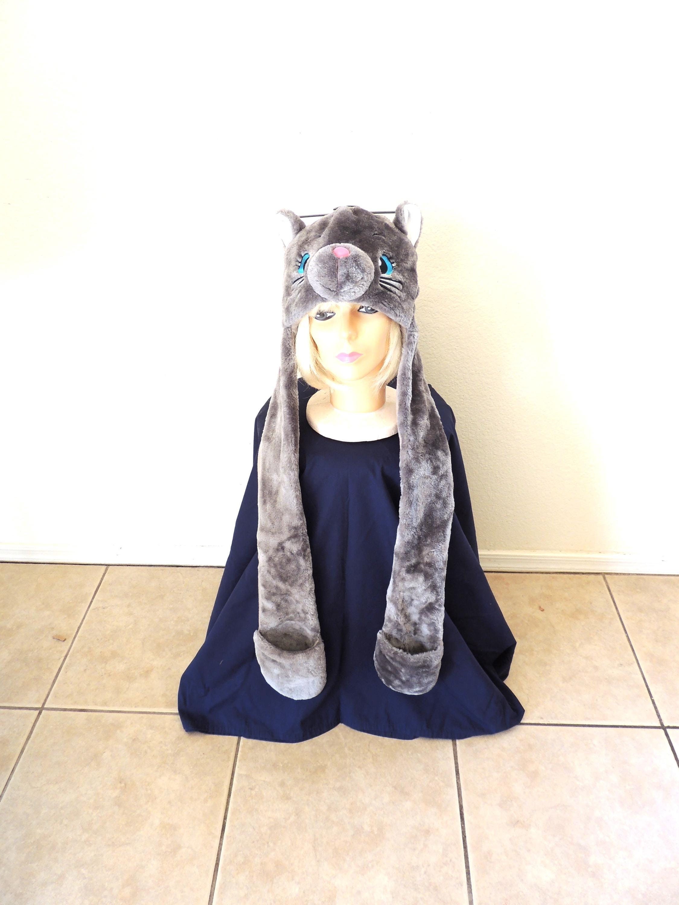 Animal hat scarf mittens TOPTIE Animal Hat Hood Scarf with Paws Mittens Attached  main image 3