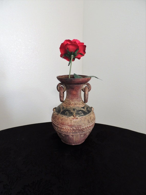 Rare, Latin American Clay Vase, Vessel, Pot, Mid 20th Century.