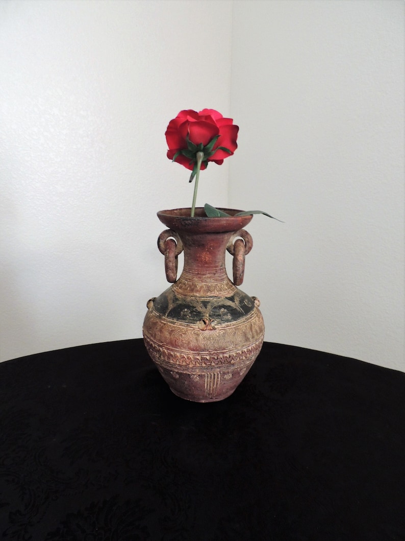Rare, Latin American Clay Vase, Vessel, Pot, Mid 20th Century. image 1