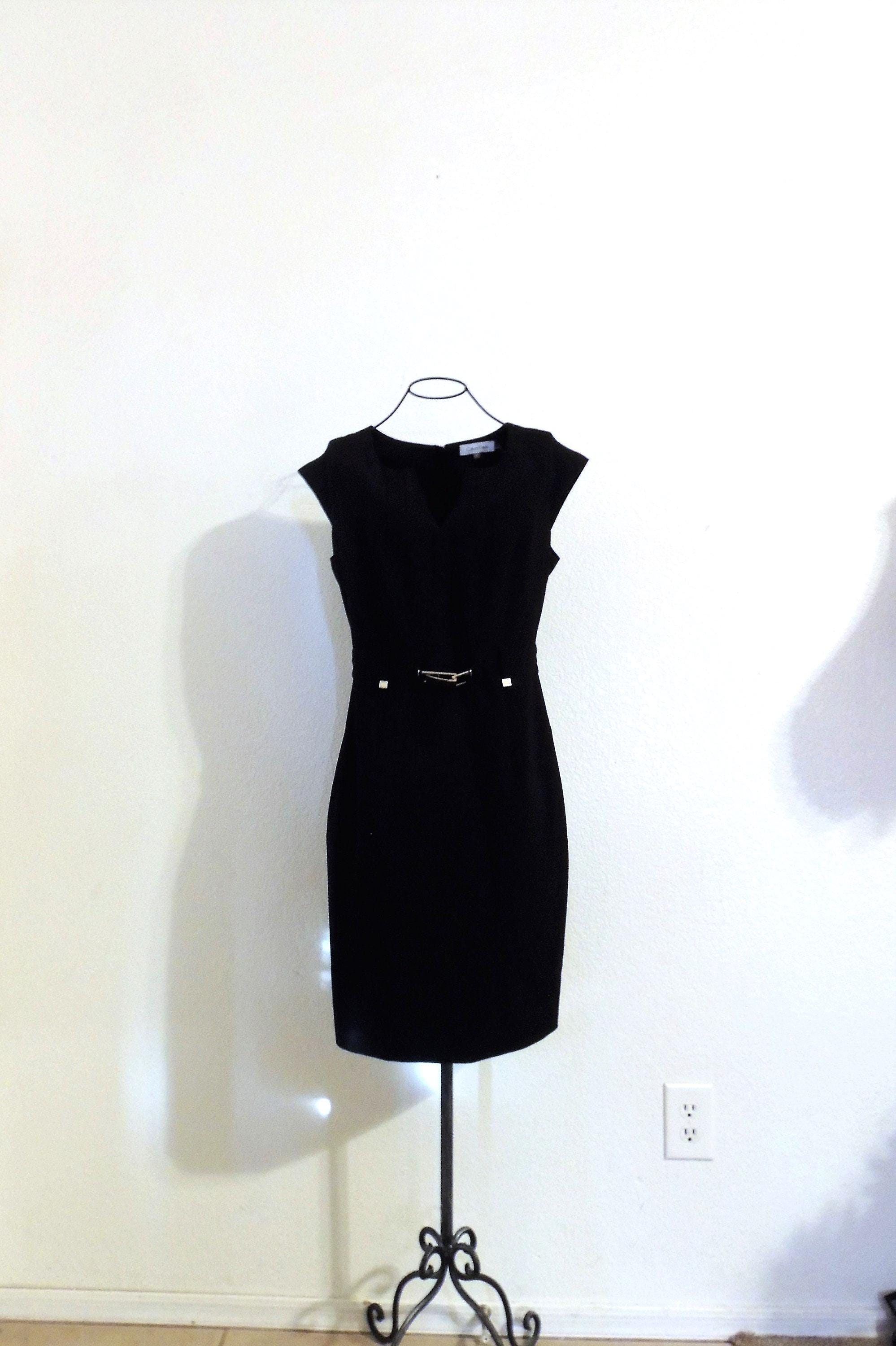 1990's Calvin Klein Size 4 Little Black Dress. - Etsy UK 1990's Calvin Klein Size 4 Little Black Dress. - Etsy UK