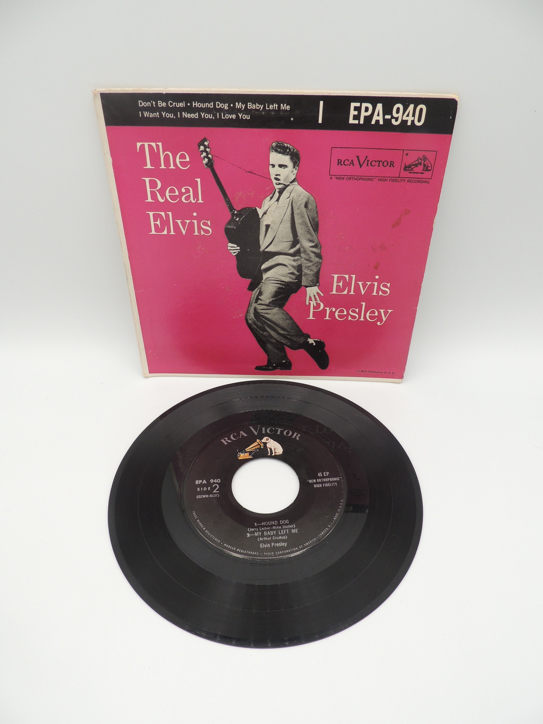 Hound Dog 45 Record - Etsy