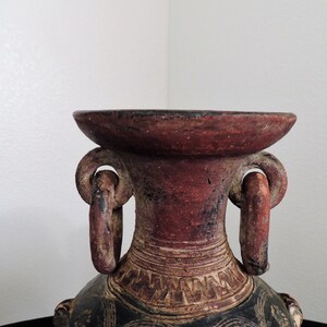 Rare, Latin American Clay Vase, Vessel, Pot, Mid 20th Century. image 3