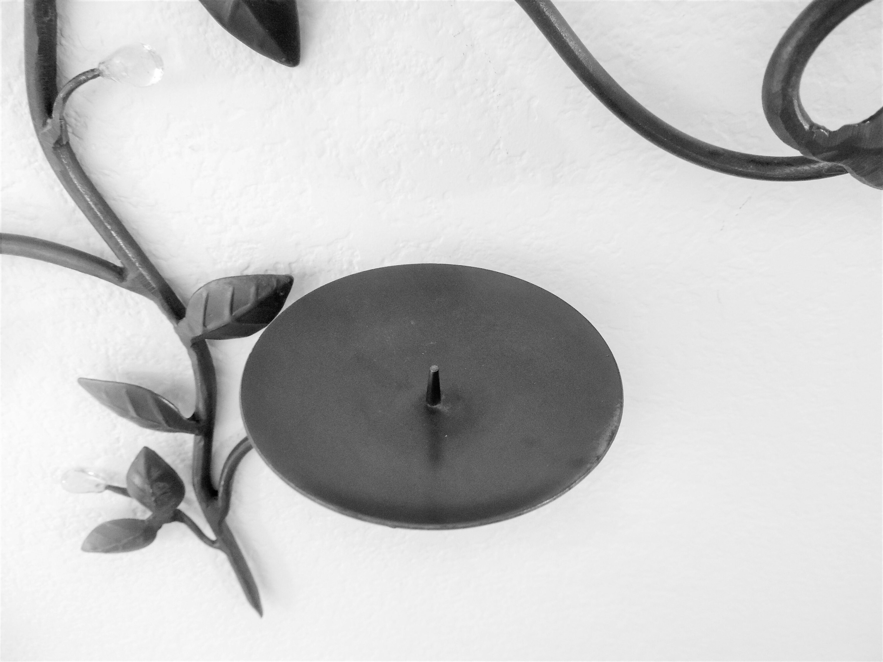 1980's Metal Branch 5 Candle Holder Wall Sconce With Etsy