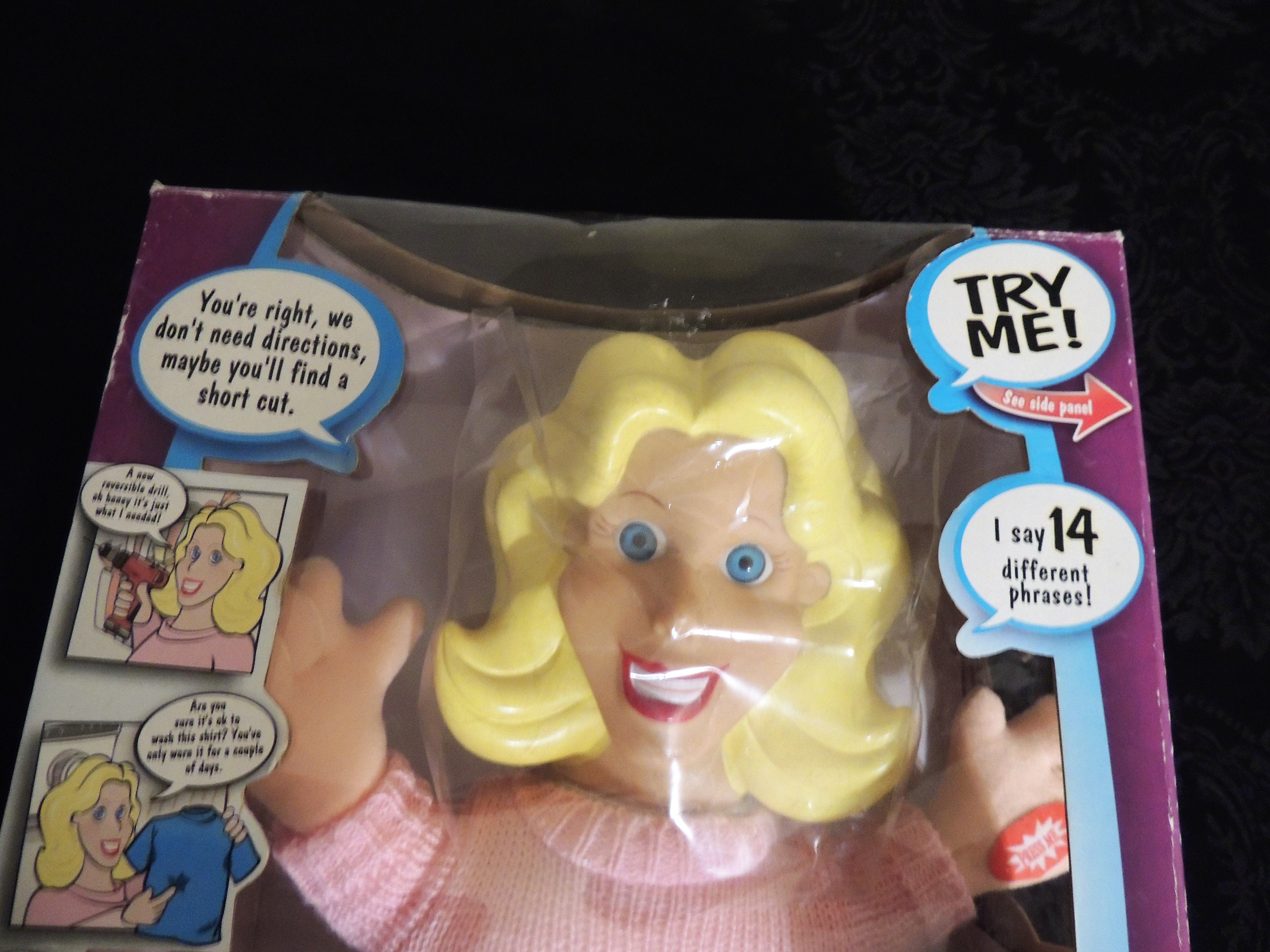 Wonderful Woman Wife Girlfriend 11 Inch Talking Doll Gag Gift New In Box Ms Wonderful Woman Wife Girlfriend 11 Inch Talking Doll Gag Gift New In Box Ms