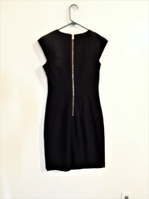 1990's Calvin Klein Size 4 Little Black Dress. - image 7