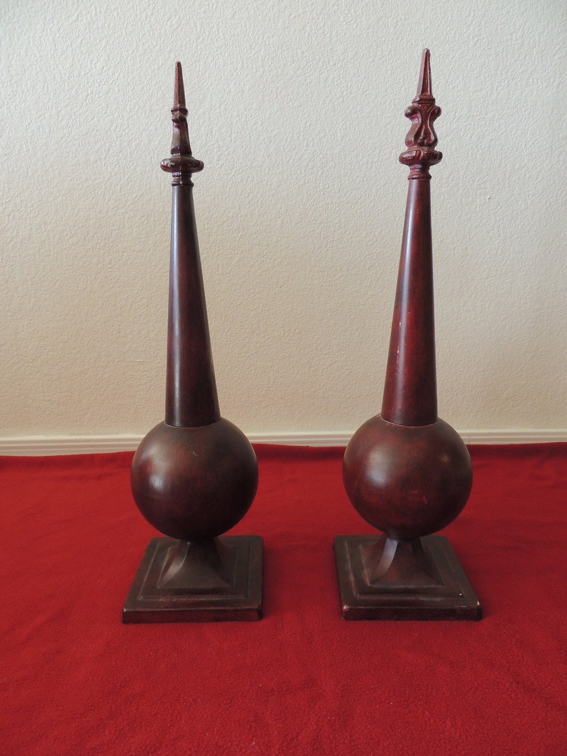 Metal Rooftop Ball and Spire Obelisk Finial Ornate Topper Etsy