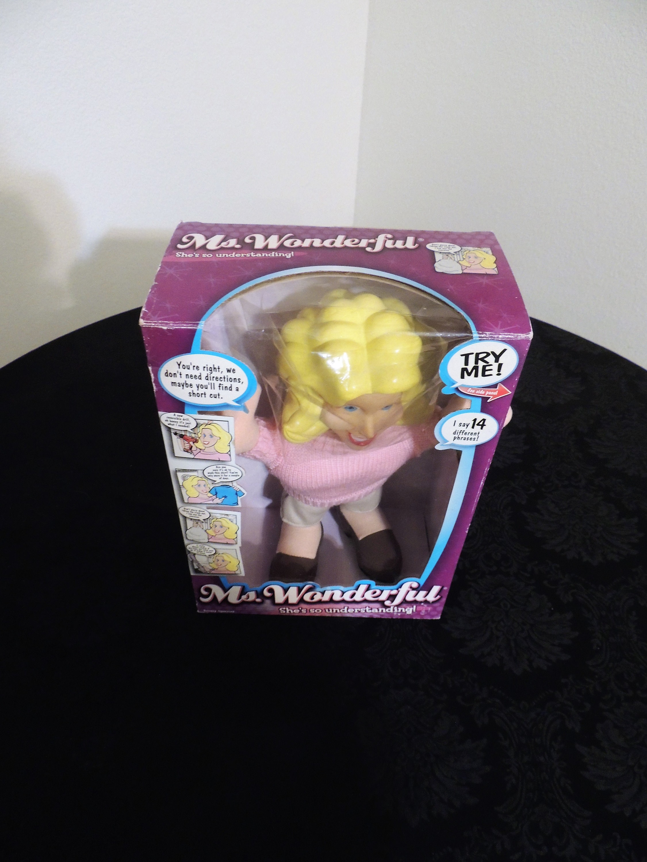 Wonderful Woman Wife Girlfriend 11 Inch Talking Doll Gag Gift New In Box Ms Wonderful Woman Wife Girlfriend 11 Inch Talking Doll Gag Gift New In Box Ms