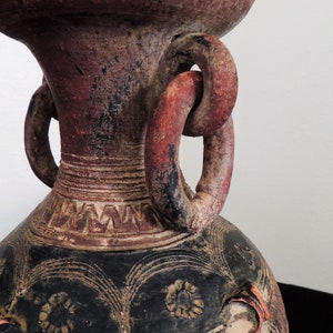 Rare, Latin American Clay Vase, Vessel, Pot, Mid 20th Century. image 7