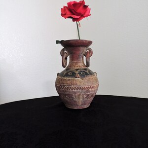 Rare, Latin American Clay Vase, Vessel, Pot, Mid 20th Century. image 4