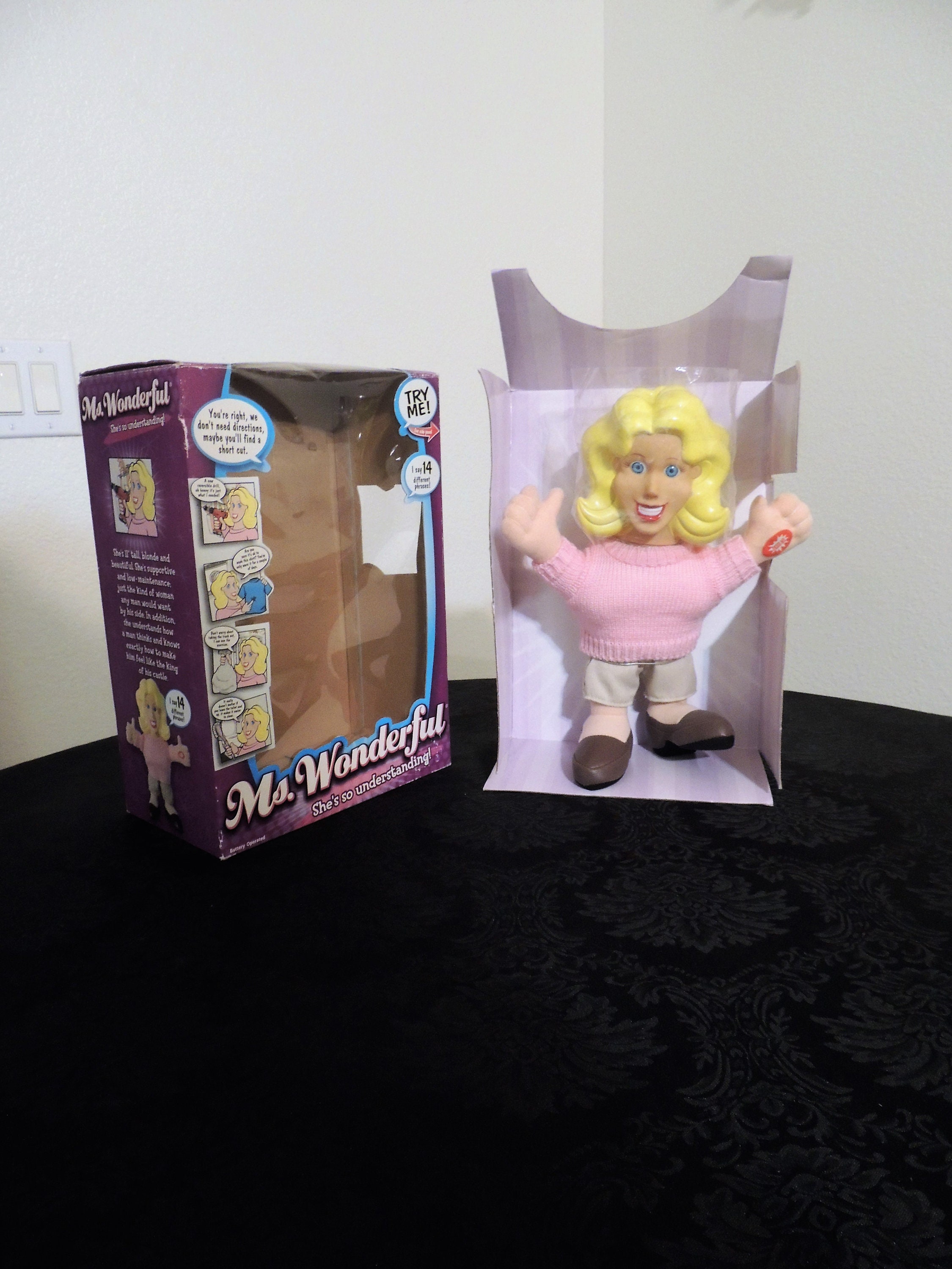 Wonderful Woman Wife Girlfriend 11 Inch Talking Doll Gag Gift New In Box Ms Wonderful Woman Wife Girlfriend 11 Inch Talking Doll Gag Gift New In Box Ms