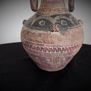 Rare, Latin American Clay Vase, Vessel, Pot, Mid 20th Century. image 9