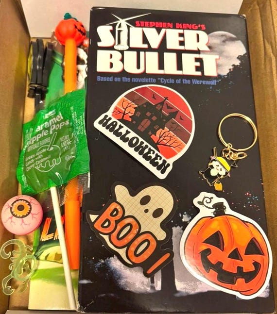 80s 90s Halloween Spooky Box: Retro Horror Bundle VHS or DVD