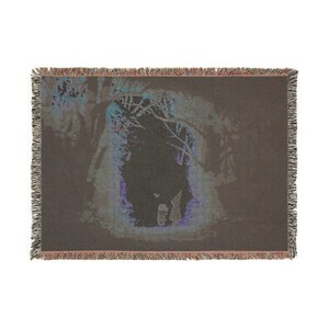 Over the Garden Wall Woven Blanket, Cartoon Network, Fall Home Decor image 3