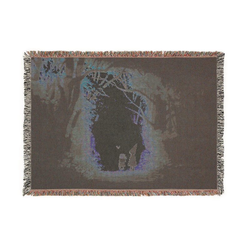 Over the Garden Wall Woven Blanket, Cartoon Network, Fall Home Decor image 3