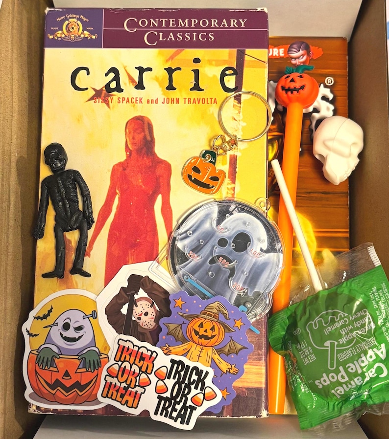 80s 90s Halloween Spooky Box: Retro Horror Bundle VHS or DVD image 2