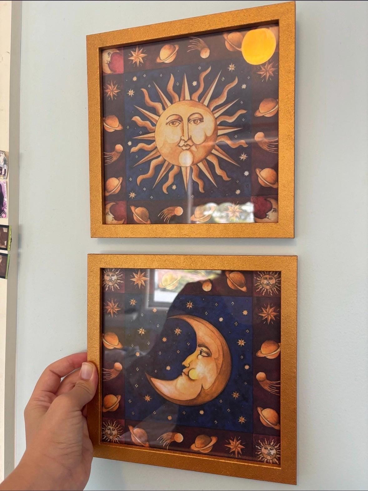 Mary Beth Zeitz Prints Sun and Moon Art Vintage Whimsigoth Wall