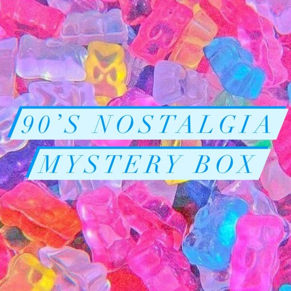90s Nostalgia Mystery Box - Etsy