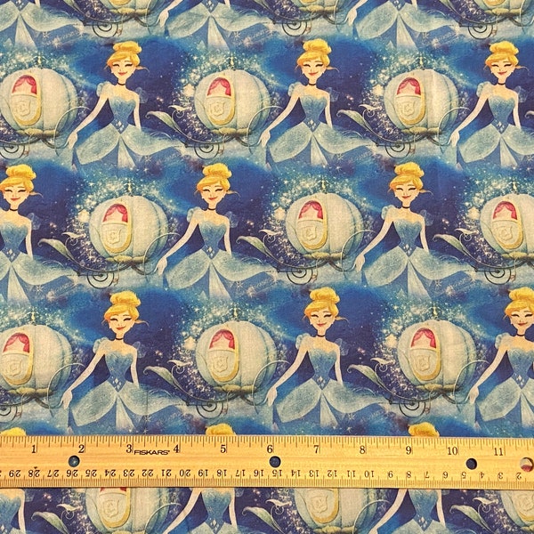 Cinderella Fabric Etsy