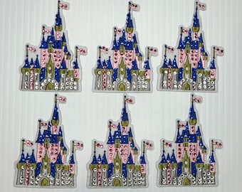 Disney  Patch | Disney Castle Patch | Crystal Patch | Patch nylon bag | Disney Appliqué | Patches for Jean Jackets | ONE PATCH | Glue On